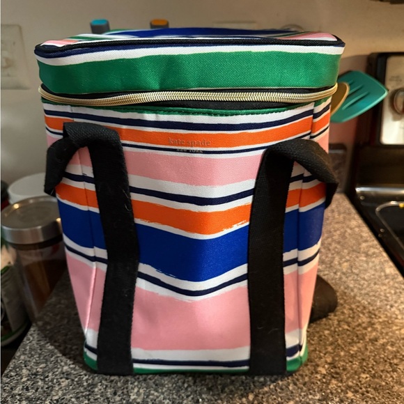 kate spade Other - Kate Spade Vibrant Striped Lunchbox